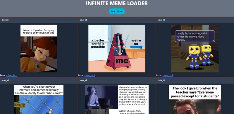 Infinite Meme Loader preview